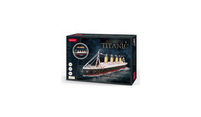 Puzzle 3d titanic led