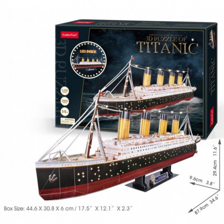 3D pusle Titanic LED