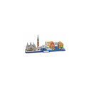 Puzzle 3d city line wenecja