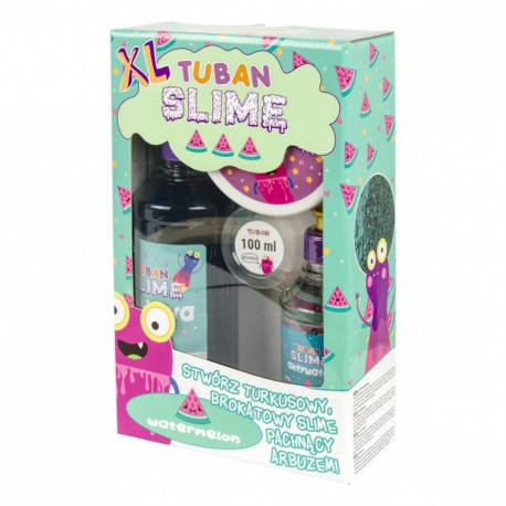 Masa plastyczna komplekt super slime - arbuus XL