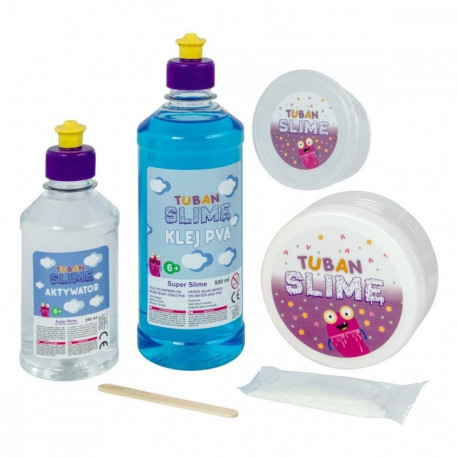 Masa plastyczna komplekt super slime – cloud slime xl