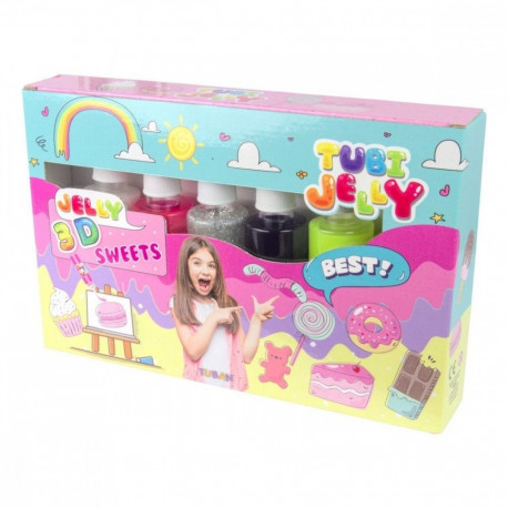 Zestaw tubi jelly 6 kolorĂłw - sĹodycze