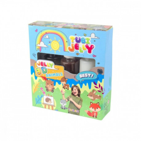 Tubi Jelly komplekt loomad 3 värvi