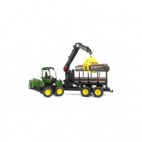 John Deere 1210e laadur haaratsiga