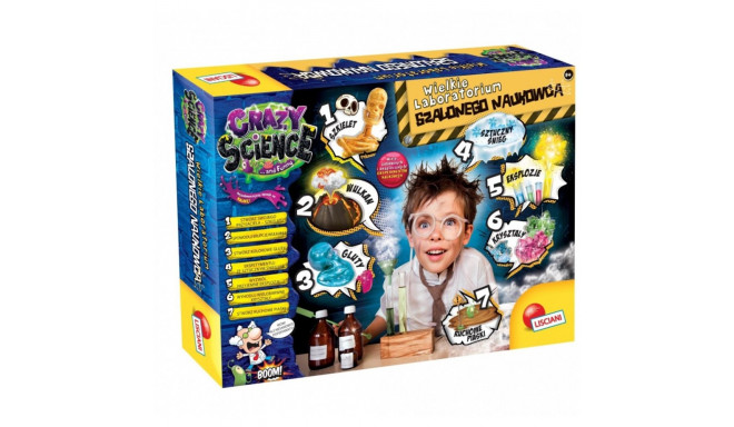 Zestaw naukowy crazy science laboratorium szalonego