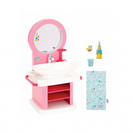 Zestaw toaletka do mycia zębów baby born