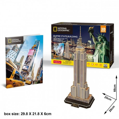 3D pusle Empire State Building n.g.
