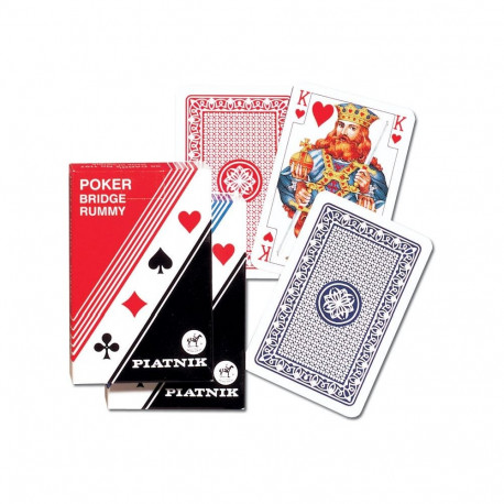 pokkeri- ja bridži ühekordne kaardipakk