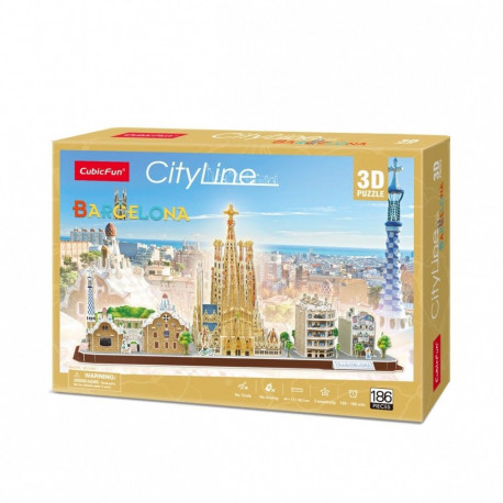 3D pusle city line Barcelona