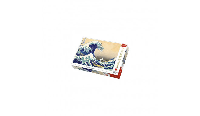 Puzzle 1000 elementów art collection wielka fala w kanagawie
