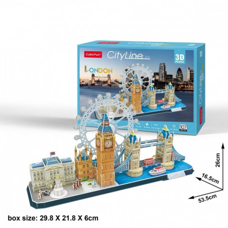 3D pusle city line London