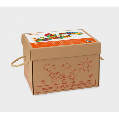 Klocki konstrukcyjne waffle mix 200 box