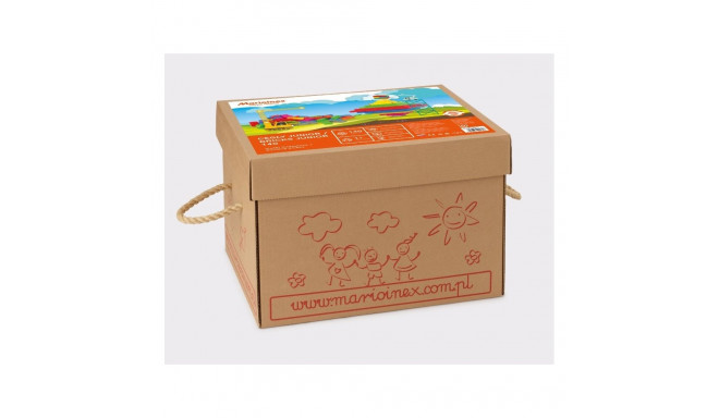 Klocki budowlane cegla junior 140 elementów