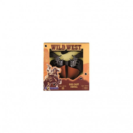 Gonher 147/0 metallist kauboirevolvrite komplekt