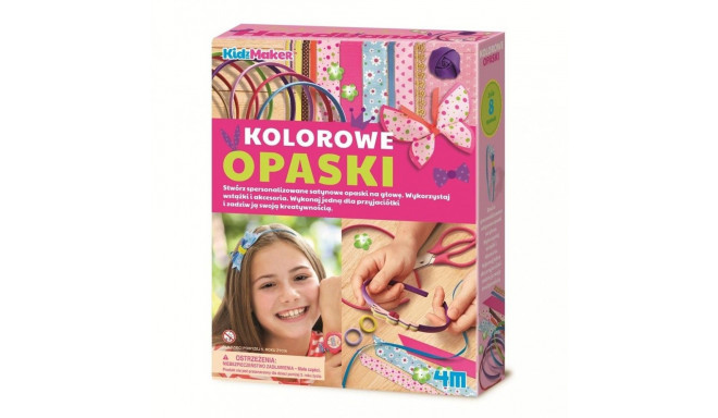 Zestaw kreatywny kolorowe opaski