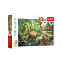 Puzzle 60 elementi - dinosauruste rännakud
