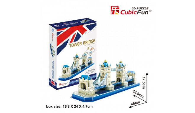 Puzzle 3d tower bridge 52 elementy