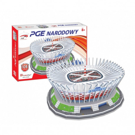 3D pusle 105 elementi staadion PGE Narodowy