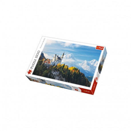 Puzzle 1500 elementów alpy bawarskie