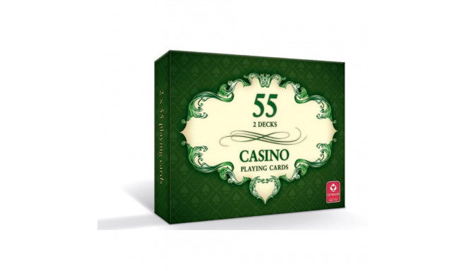 kasiino kaardid 2 x 55 tk