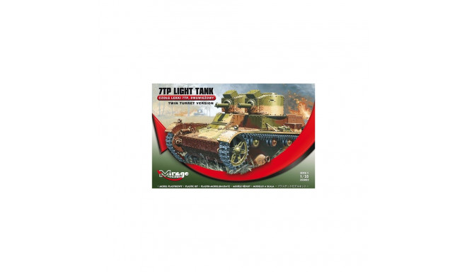 7tp kerge kahe torniga tank