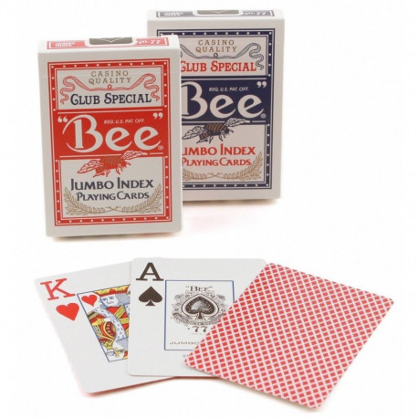 Karty bee jumbo indeks mängukaardid