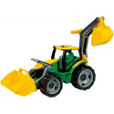 Traktor buldooser + ekskavaator pakend