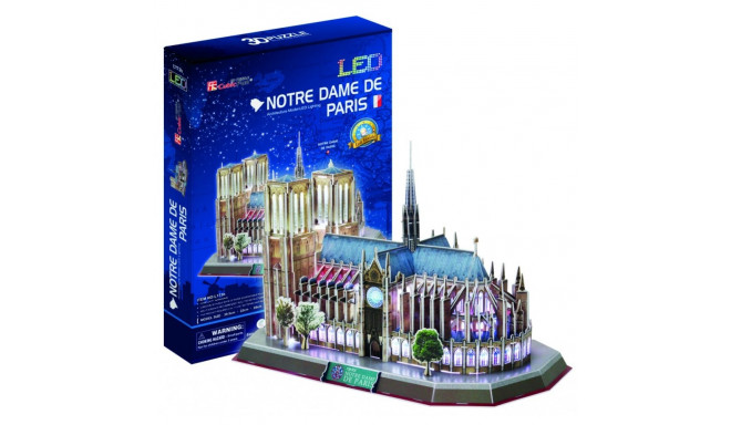 3D pusle Notre Dame (valgus)