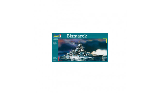 Plastikust mudel bismarck (mini)