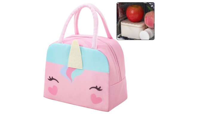 Torba Termiczna Izolacyjna Śniadaniowa Lunch Bag Jednorożec 23cm