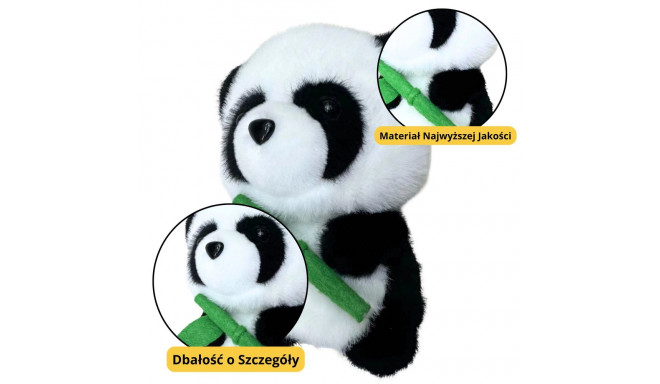 pluszist kaisuloom panda bambusega 18 cm