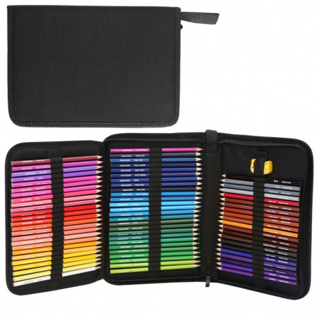 kuusnurksete joonistamis- ja visandamispliiatsite komplekt pinal 72 tk