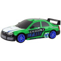 Sportauto kaugjuhitav R/C 1:24 roheline vahetatavad rattad