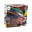 Sportauto kaugjuhitav R/C 1:24 roheline vahetatavad rattad