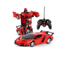 Auto Robot 2w1 Pilot R/C Światło Dźwięk Drift Czerwony