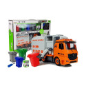 DIY komplekt prügiauto sorteerija jäätmete sorteerimine mäng kruvikeeraja heli valgusefektid