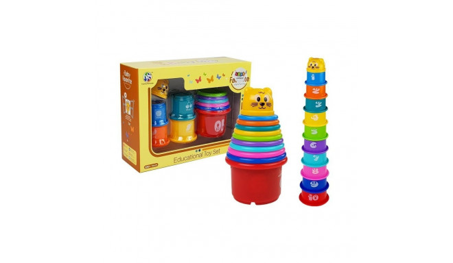 püramiiditopsid beebile kassiga mustrid