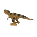 Dinozaur Tyranozaur Rex Na Baterie Brązowy