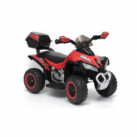 Laste elektri-ATV GTS1188-A LED-tuled muusika panipaik, punane