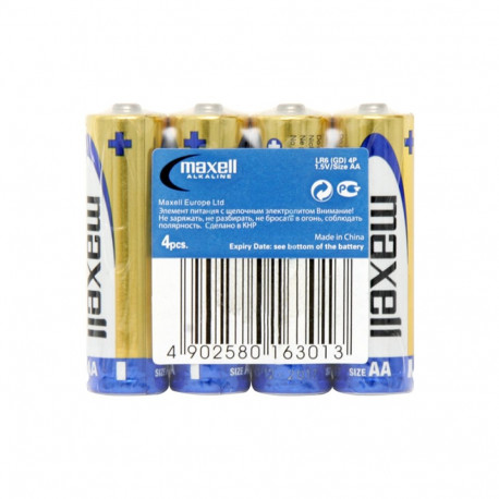 88932# Bateria alkaliczna aa 1.5 lr6 maxell 4szt