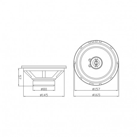 30-603# Głośnik blow s-165 4ohm