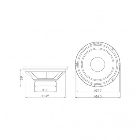 0896# blow wk650 4ohm auto madalsageduskõlar
