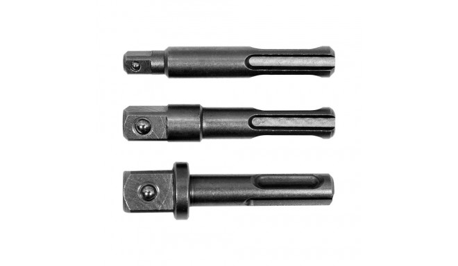 Sds padrunite komplekt  3 tk. 1/4, 3/8, 1/2" YT-04686 YATO