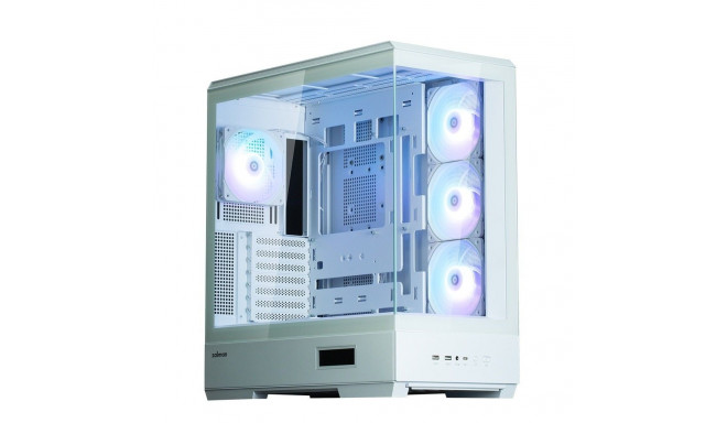 ZALMAN P50 DS WHITE Mid-Tower 4x ARGB Fans