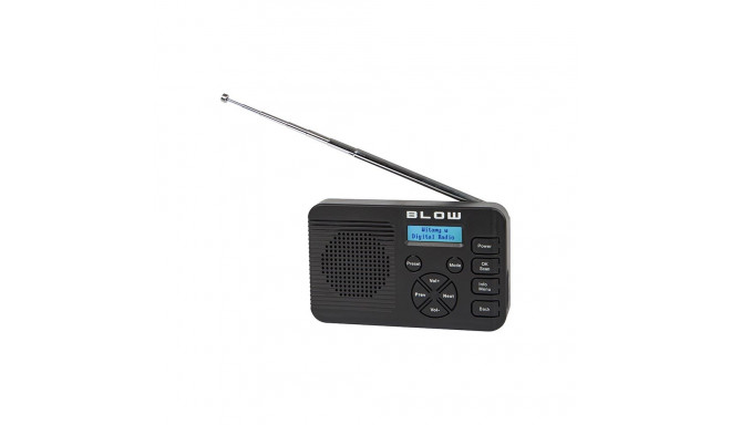 Radio RK4 FM/DAB+ kitchen, black