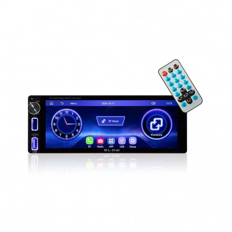 AVH-686A 1DIN 7-tolline autoraadio RDS MP3/USB/micro SD/BLUETOOTH