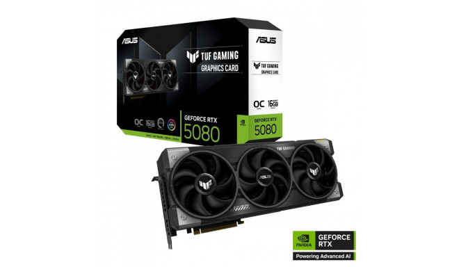 Graphics card GeForce RTX 5080 TUF GAMING OC 16GB GDDR7 256bit DP/HDMI