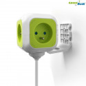 MagicCube quad current socket, 2 usb inputs 1,4m GB118