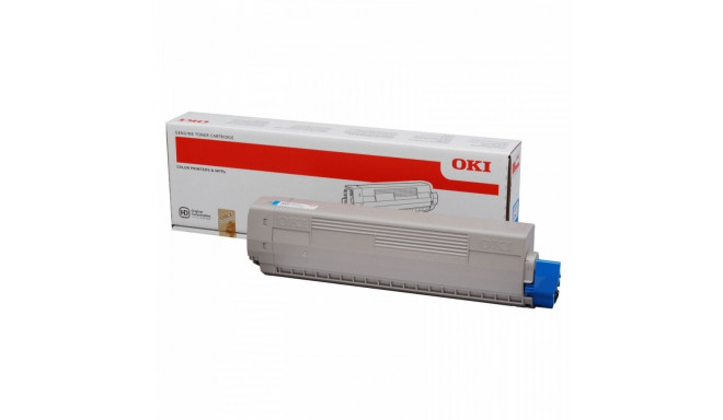Toner 44844507 for C831/841 10K cyan