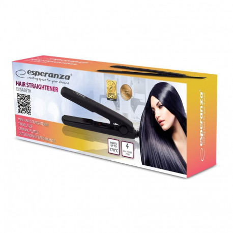 Straightening Iron - Esperanza Ebp008 22w, Black